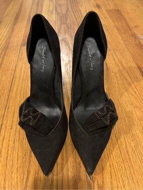 Elizabeth and James black heels